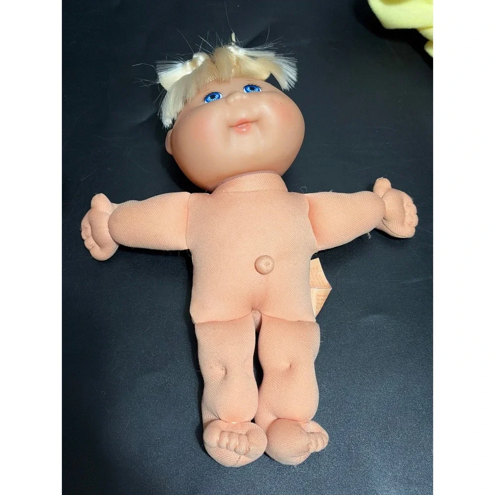 VTG 1996 Mattel Mini Cabbage Patch Kids Doll Lot of 3 Blonde Hair Blue Eyes 8